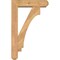 Ekena Millwork Imperial Craftsman Smooth Bracket w/ Offset Brace, Western Red Cedar, 5 1/2"W x 20"D x 32"H BKT0604X20X32IMP04SWR - alternate 2